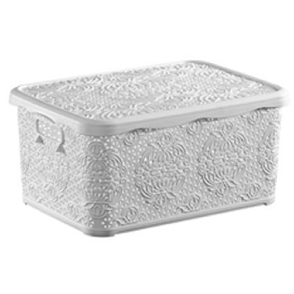Корзина с крышкой 5 л. № 2130 12