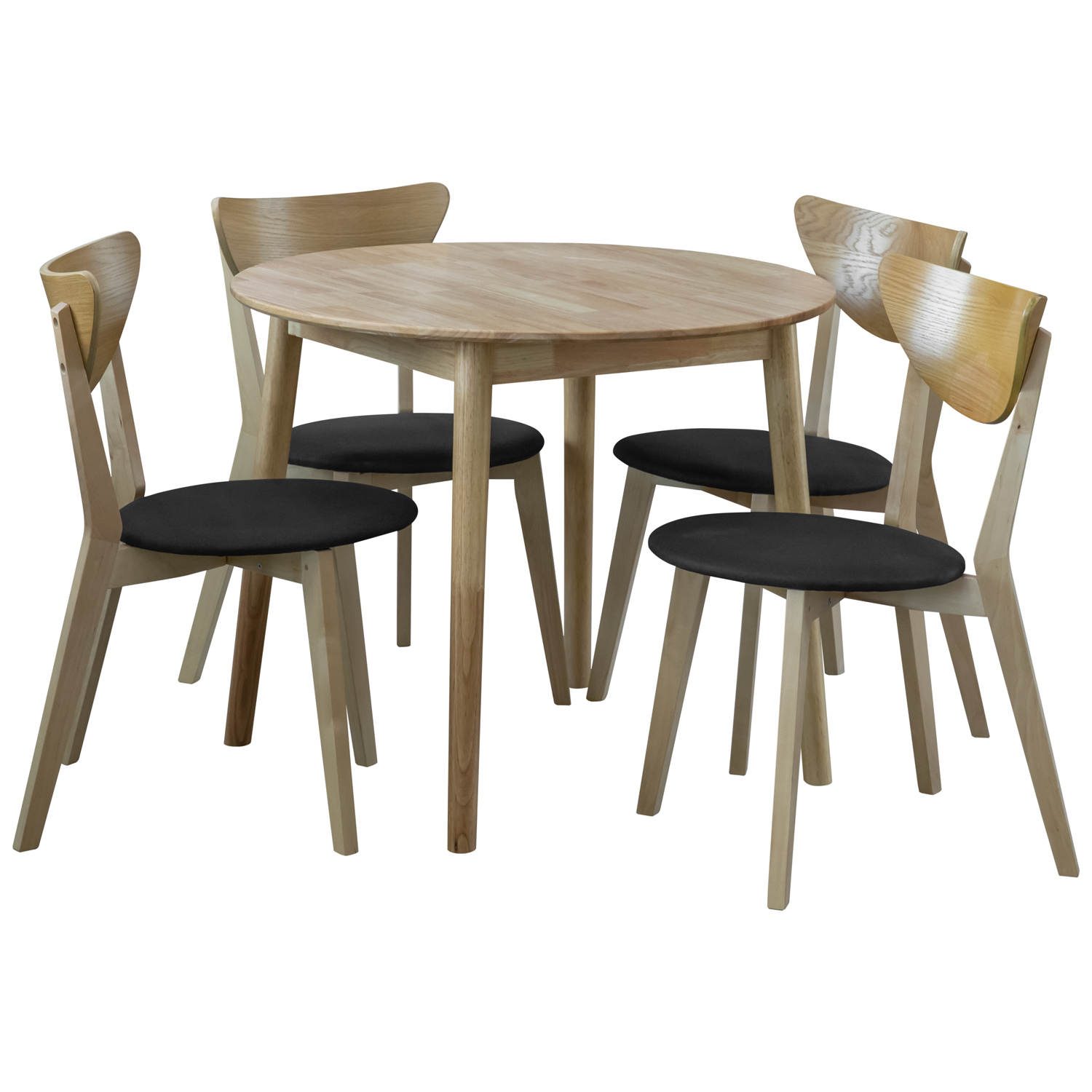 Столовый комплект №GB-ZJСС: стол + 4 стула (ВИ)