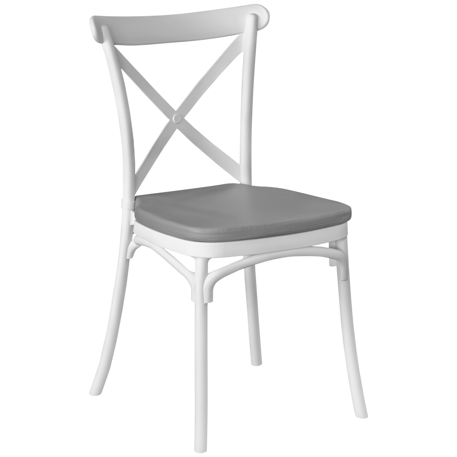 Стул C-X 39588 (белый) (ВИ)