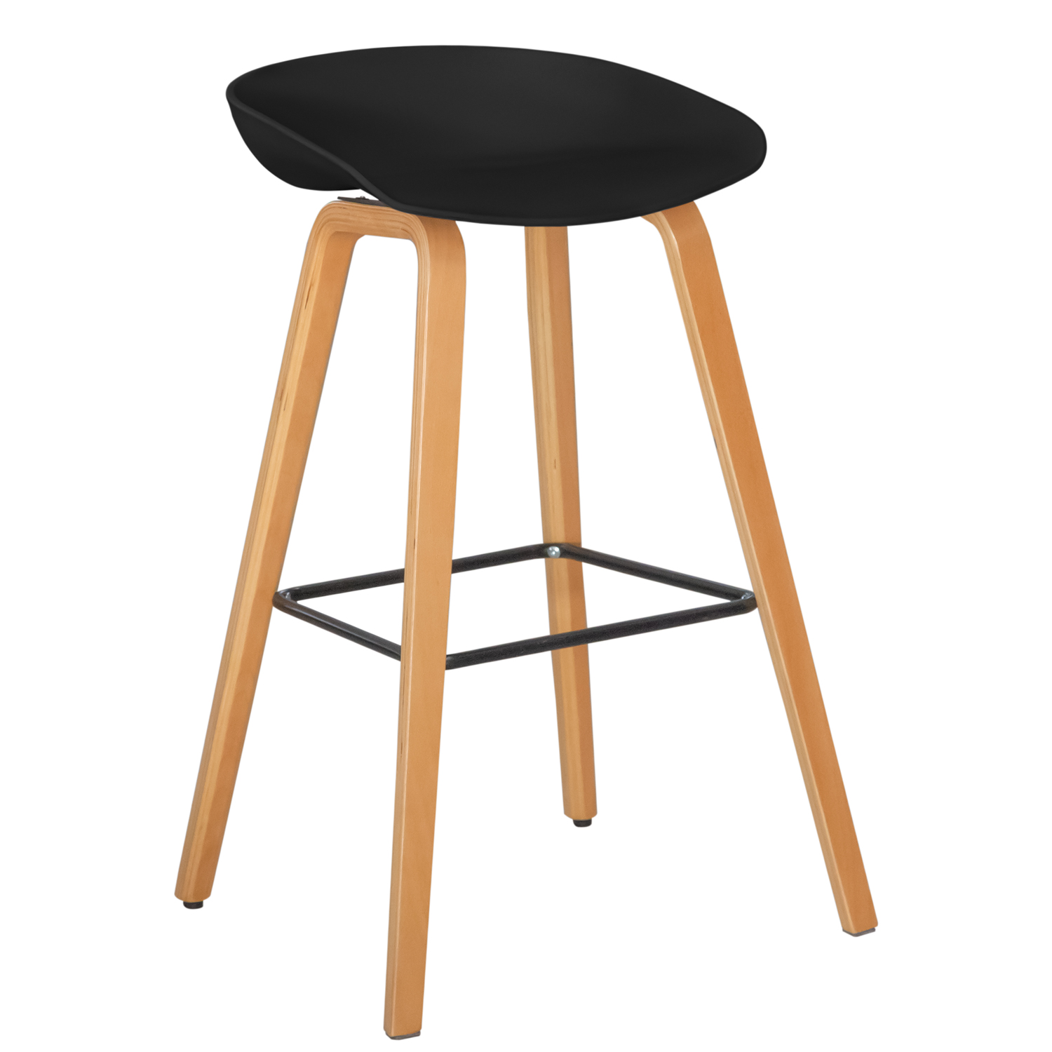 Стул барный №JR-2029 (чёрный)