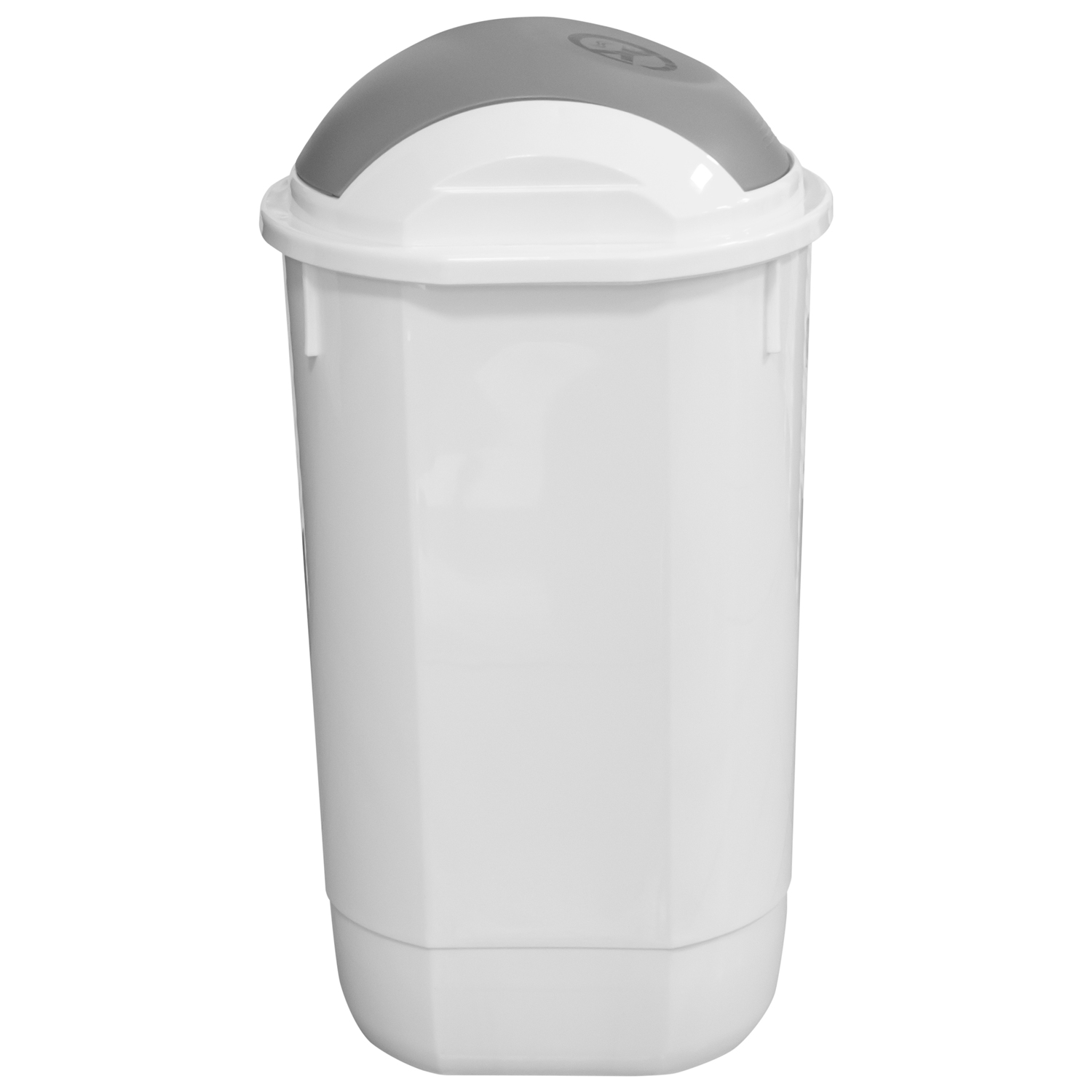 Ведро мусорное 50 л с откидной крышкой №W-220 (Bip-Уз)1