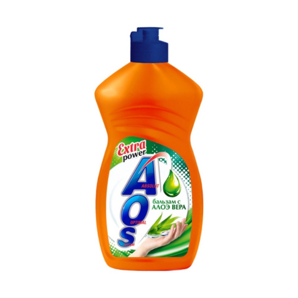 Средство для мытья посуды "AOS", 900 мл.3