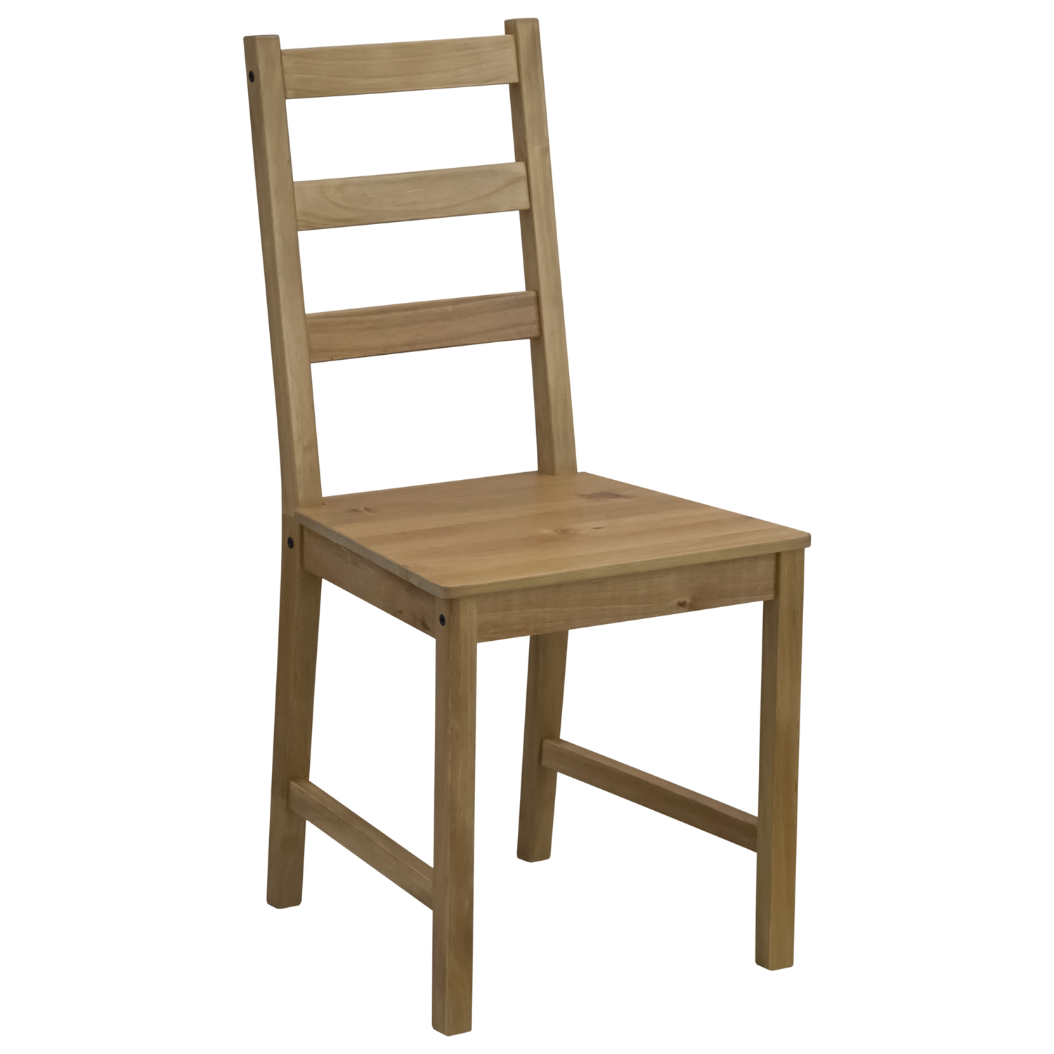 Столовый комплект от производителей IKEA: стол + 4 стула "Ladder Back" (коричневый) (ВИ)3
