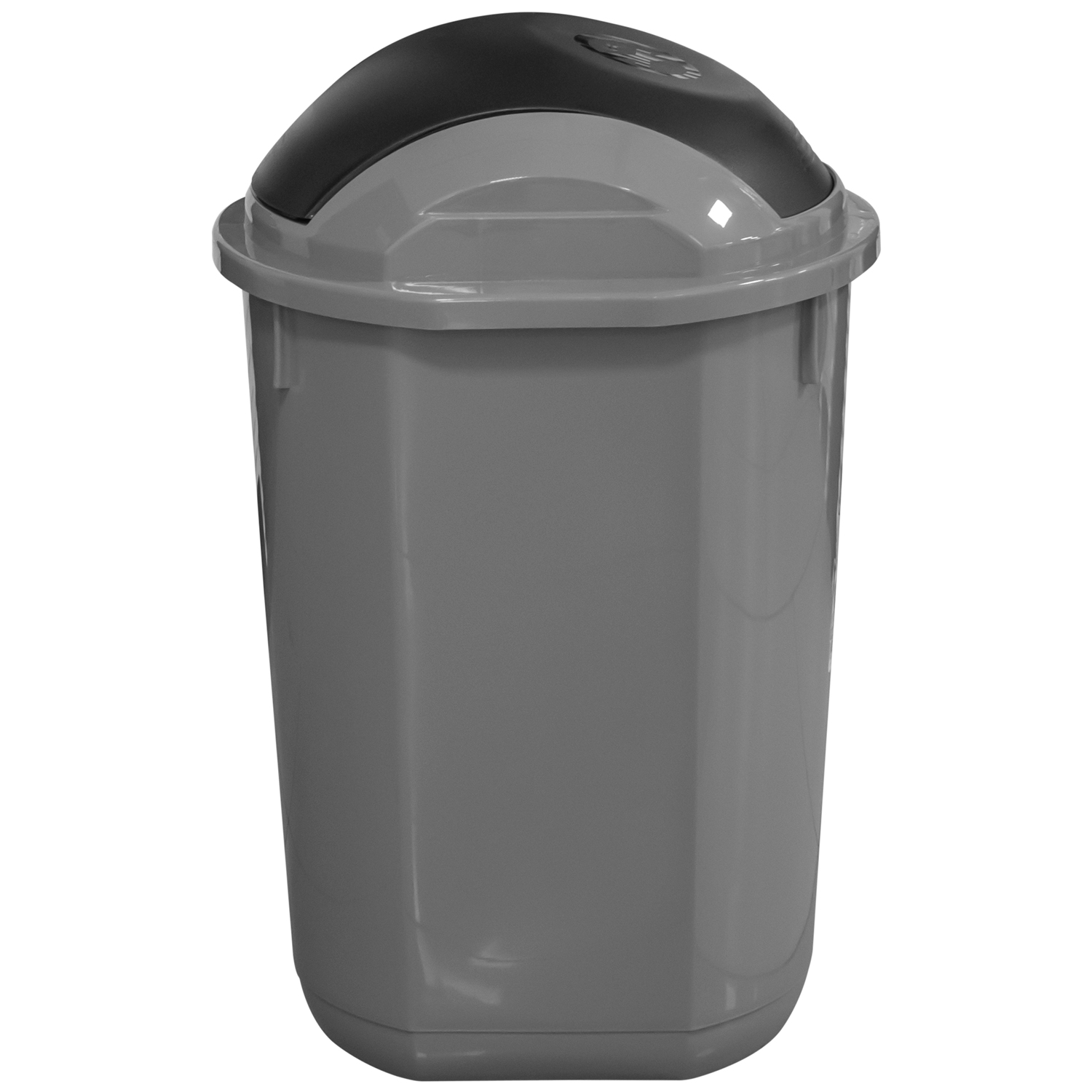 Ведро мусорное 40 л с откидной крышкой №W-219 (Bip-Уз)1