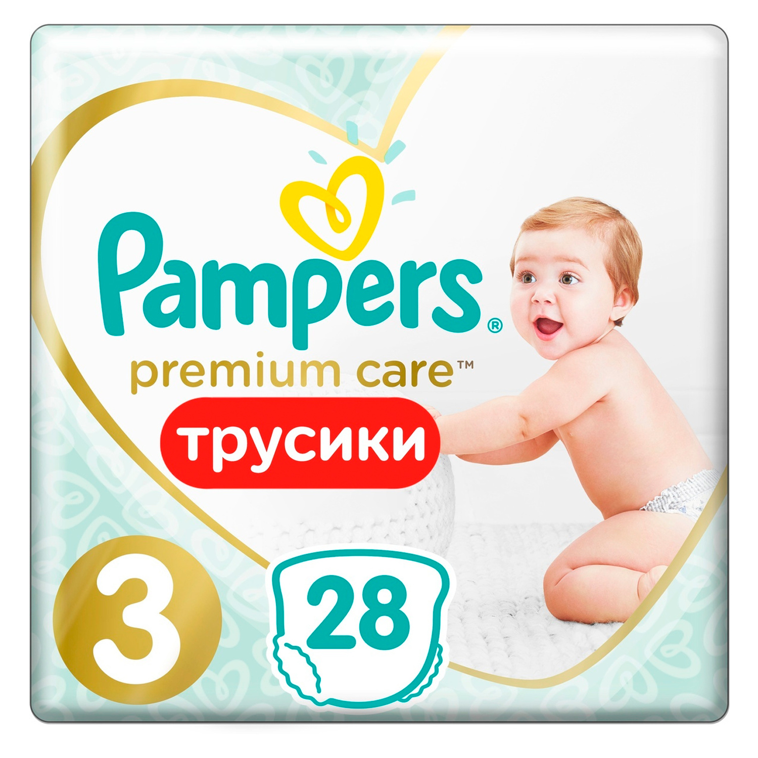 Подгузники-трусики Pampers Premium Care Pants 28 шт.