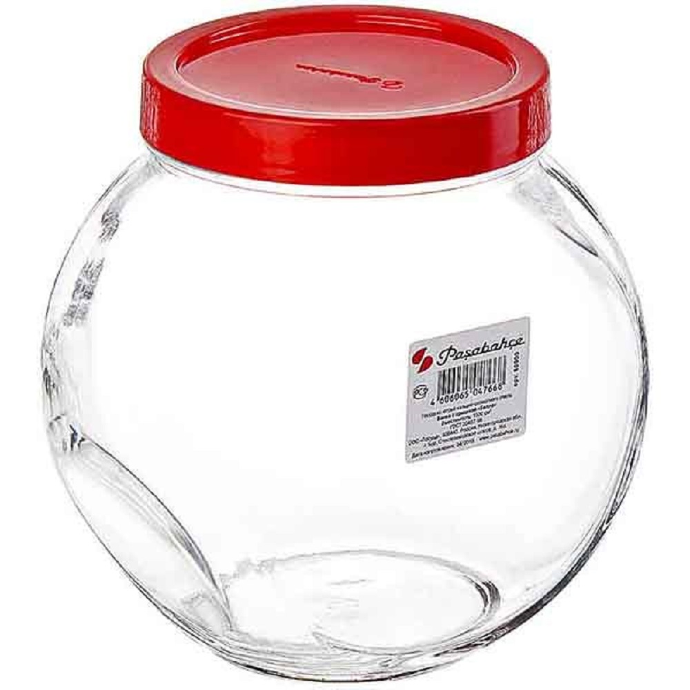 Банка с крышкой "Bella" 1500 сс № 80000