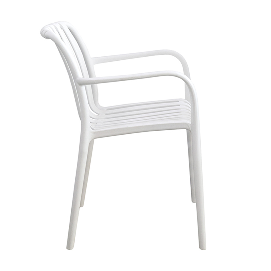 Стул пластиковый №PC-516 (белый)1