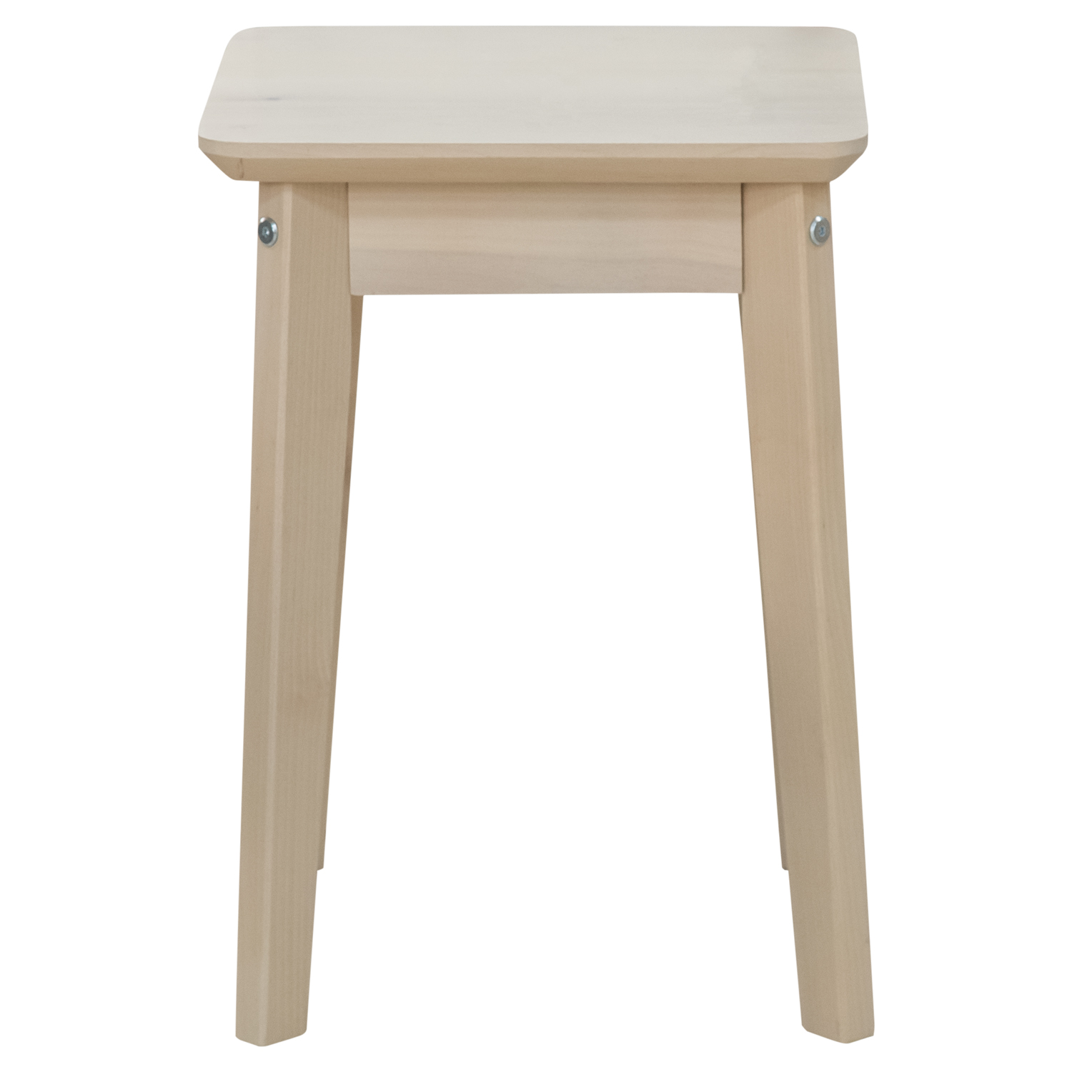 Табурет квадратный №44683 (выбеленная береза/выбеленная береза) (Боровичи- РФ)0