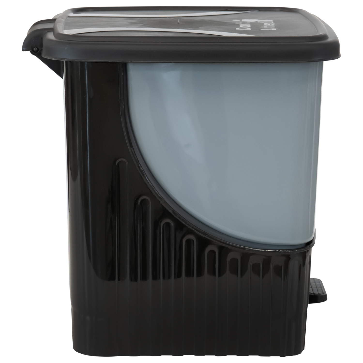 Ведро мусорное с педалью "Квадратная" №W-216 (Bip-Уз)1