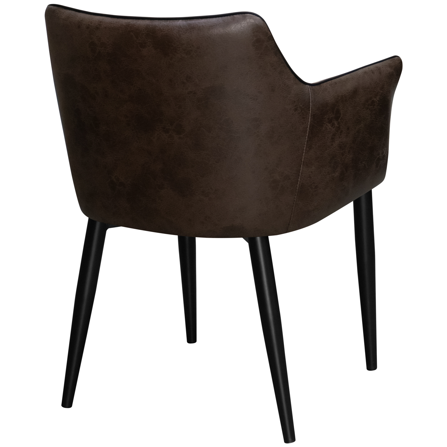 Стул DC-550 "Techno Fabric M69-1408" с черным кантом (темно-коричневый) (ВИ)2