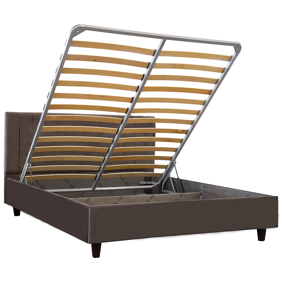 Кровать 160*200 с ящиком "Жардин Соул" граунд 06 (Релакс) (без матраса)2