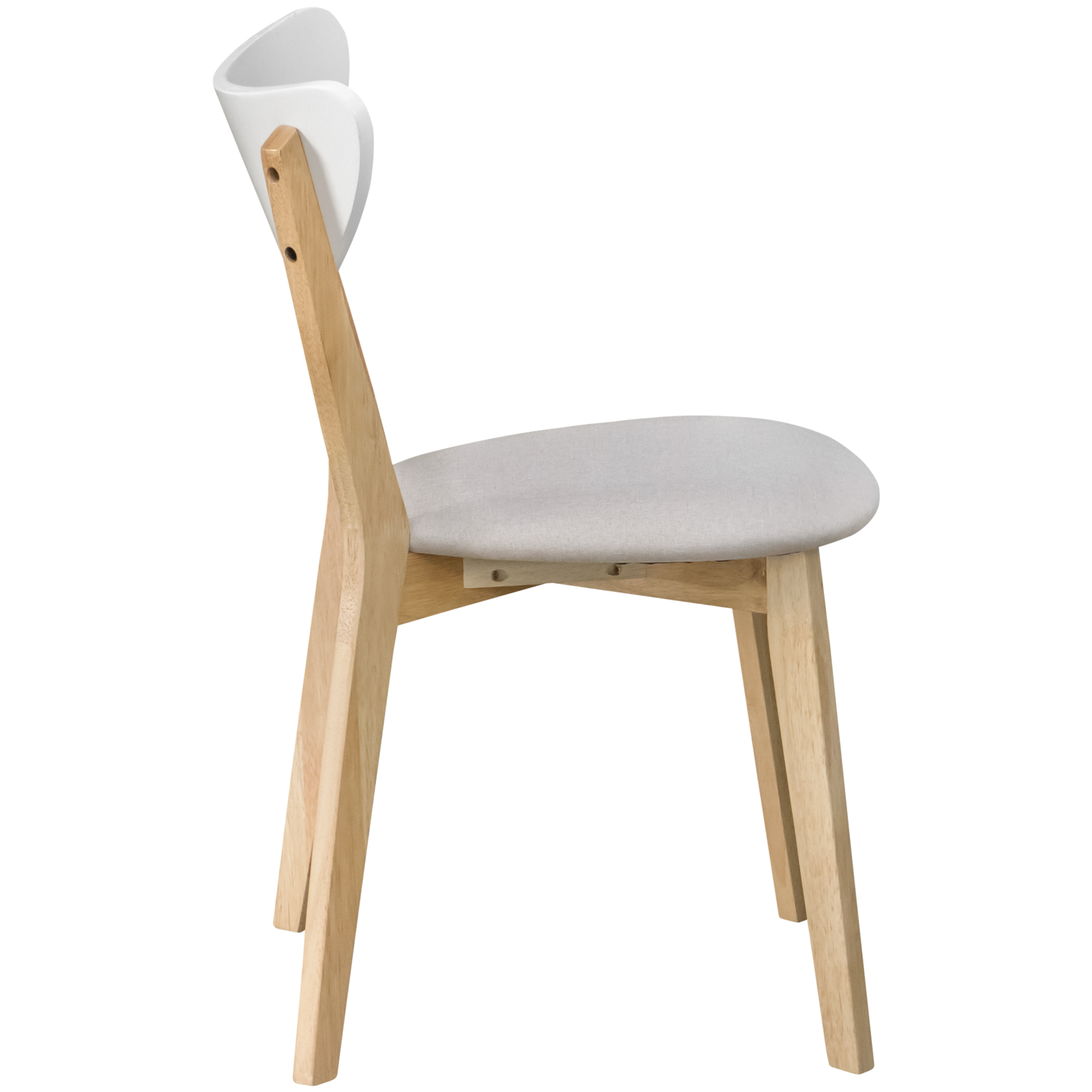 Стул №RH371C (белый) (Малайзия)1