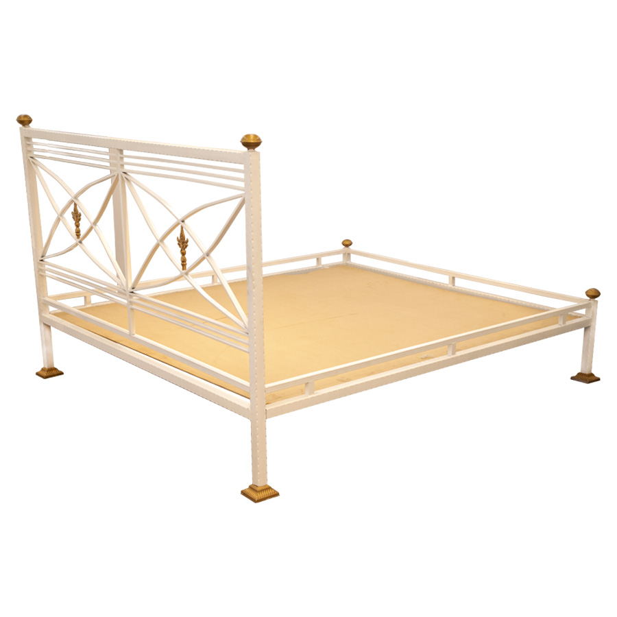 Кровать "Вояж" (2-х спальная, с коваными элементами)2