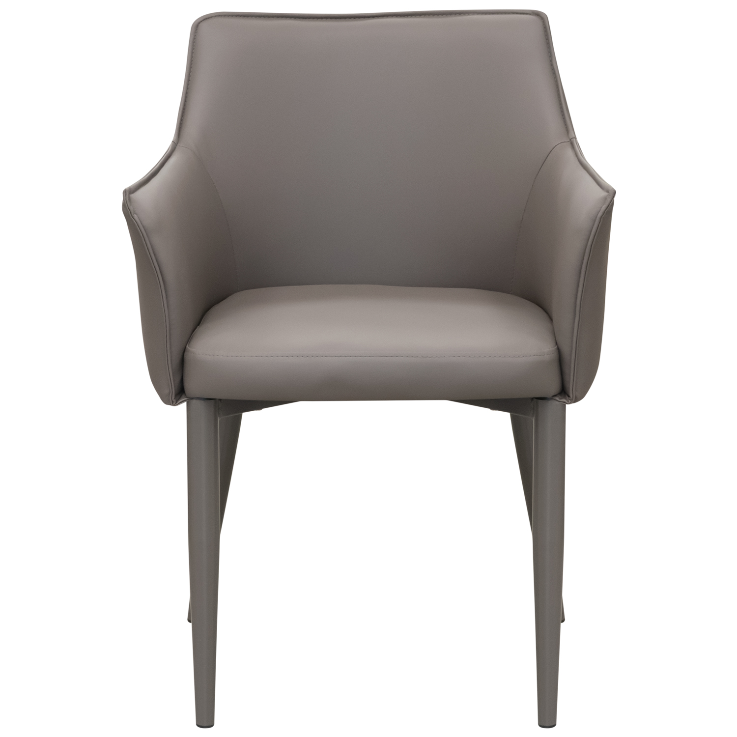 Стул DC-550 кожзам (серо-бежевый) (ВИ)0