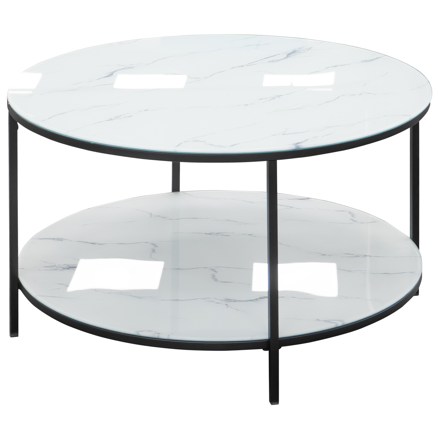 Стол №CT-687 закаленное стекло (ВИ)