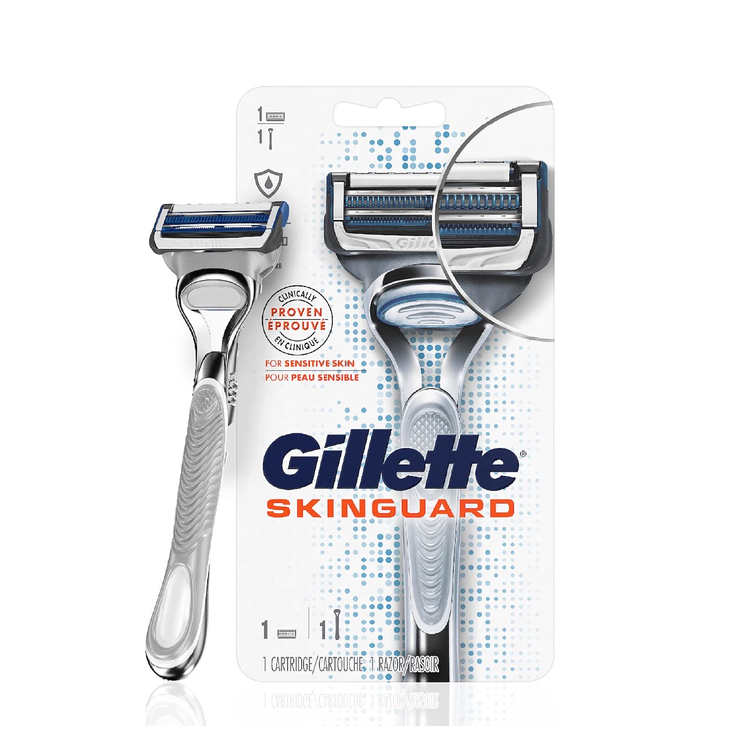 Бритва + 1 сменная кассета "Gillette"8