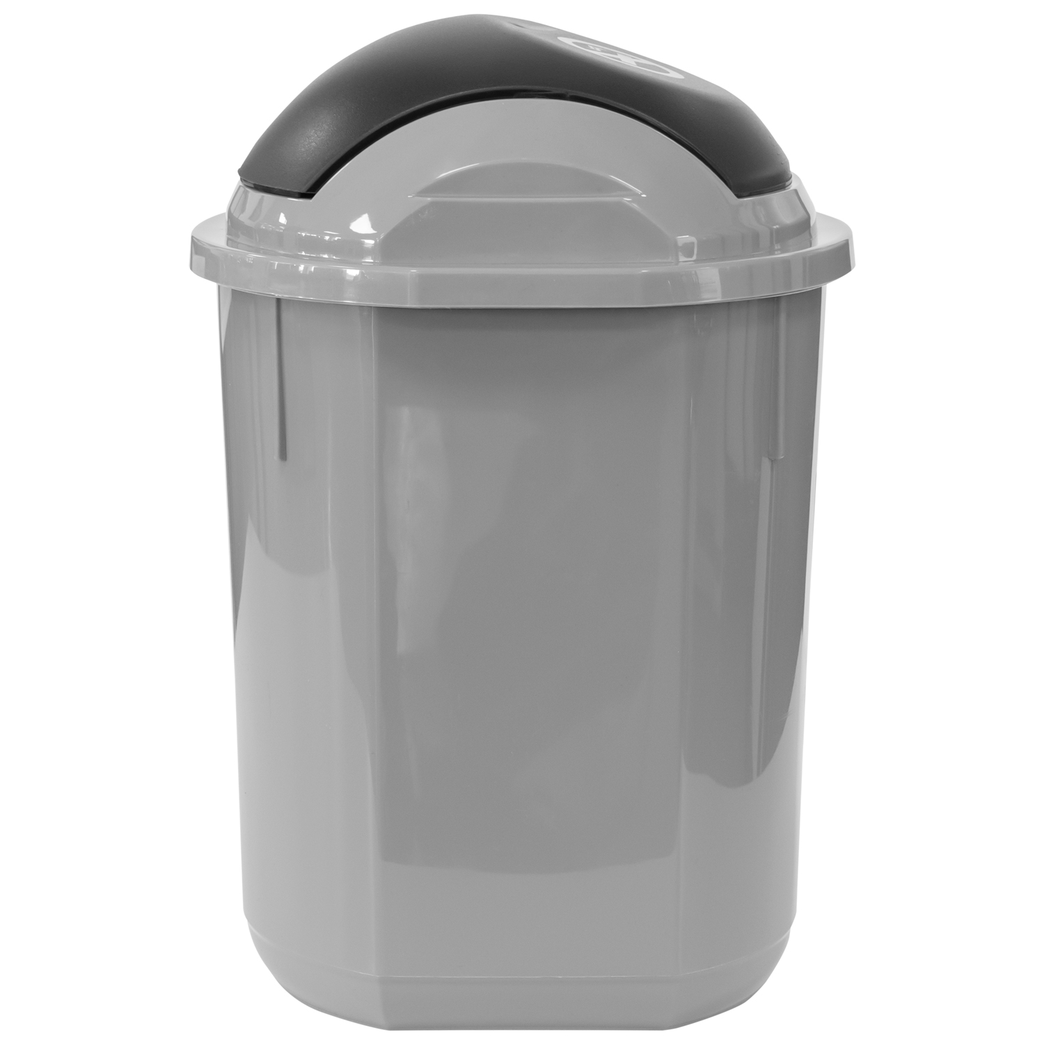 Ведро мусорное 8 л с откидной крышкой №W-217 (Bip-Уз)1