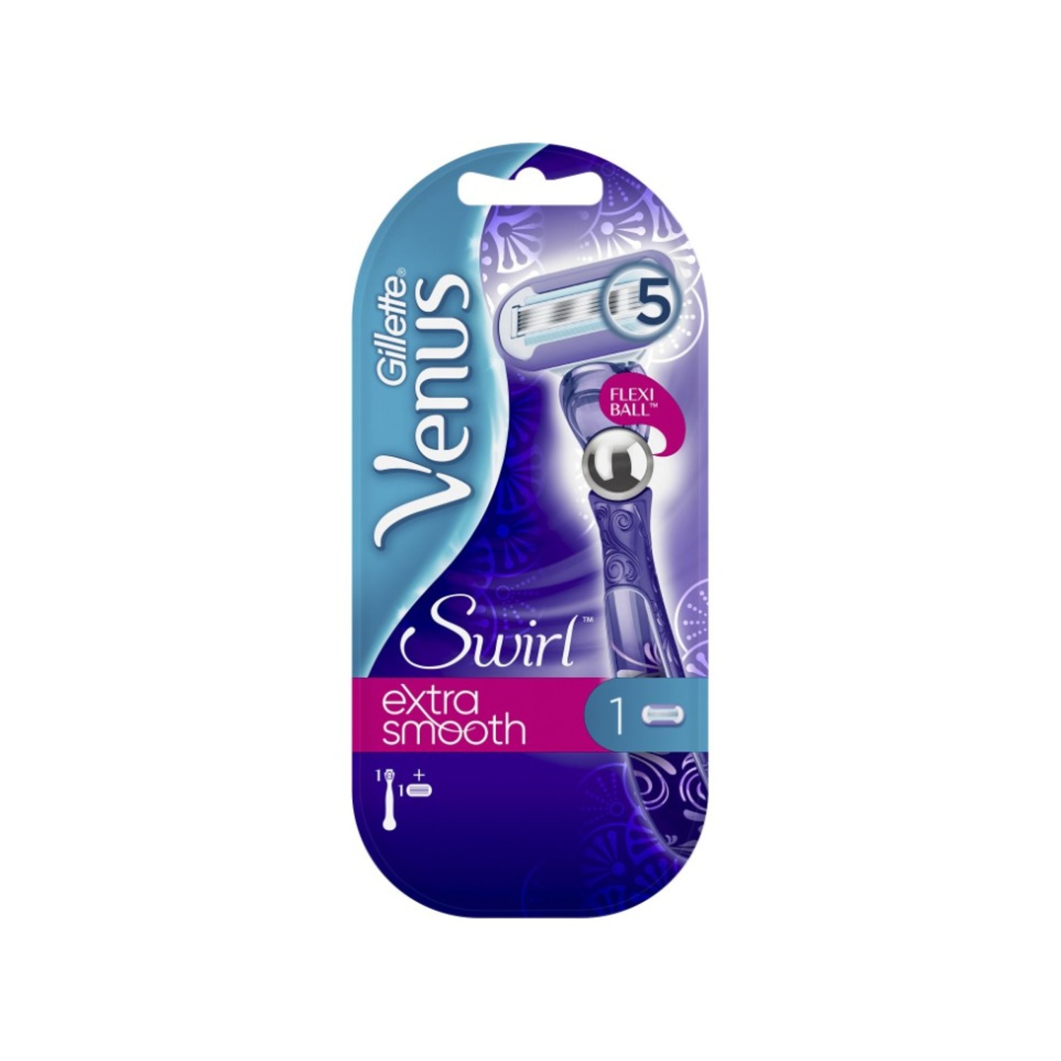 Бритва + 1 сменная кассета "Gillette"5