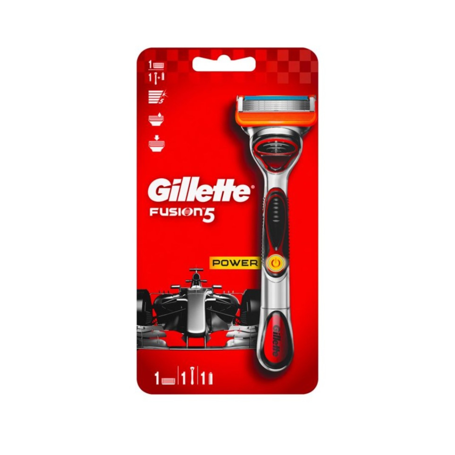 Бритва + 1 сменная кассета "Gillette"