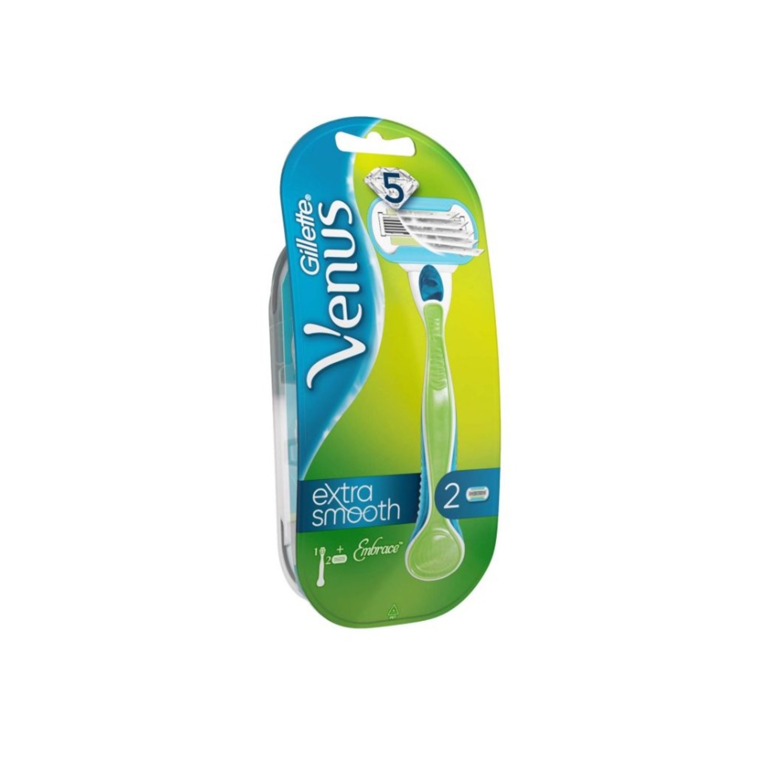 Бритва + 2 сменные кассеты "Gillette"2