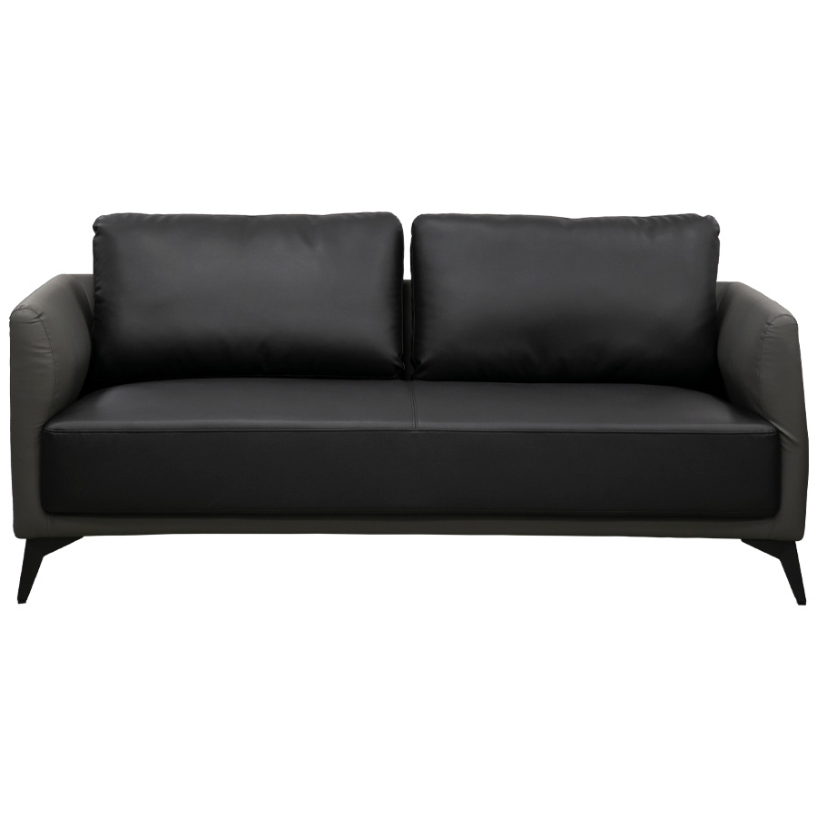 Комплект мебели: диван + 2 кресла №SF-077 (чёрный/серый) (ВИ)0