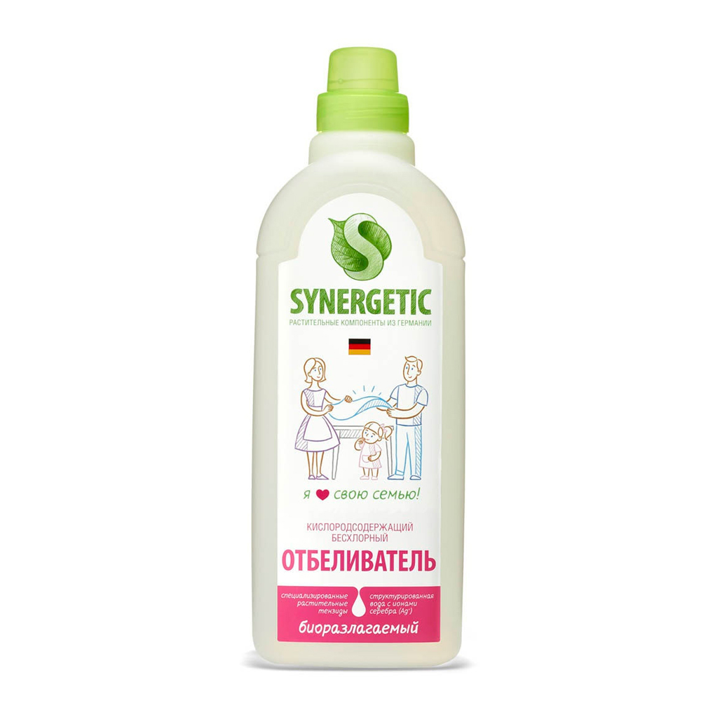 Средство отбеливающее для белья "Synergetiс" 1 л.