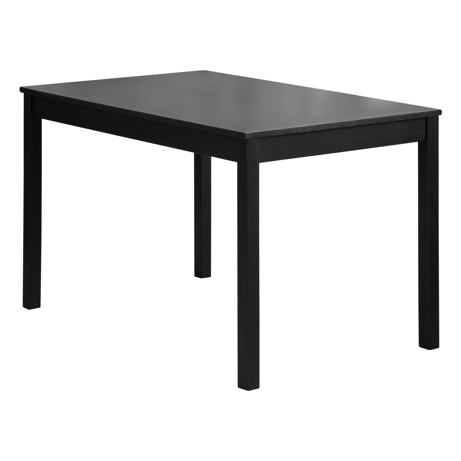 Столовый комплект от производителей IKEA: стол + 4 стула "Ladder Back" (чёрный) (ВИ)0