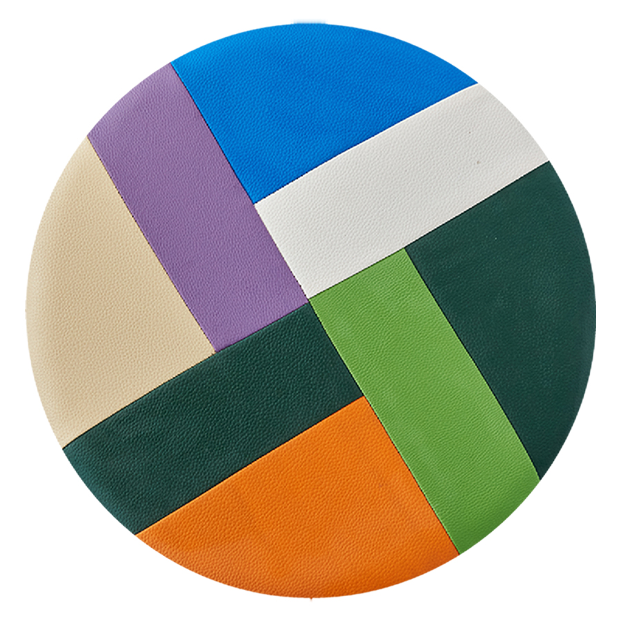 Пуфик "d50" (пэчворк)6