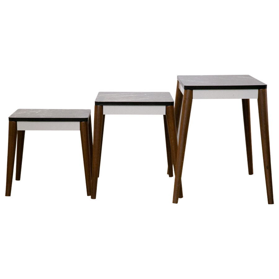 Комплект журнальных столиков Roma (3 шт.) (мультиколор) (Турция)0