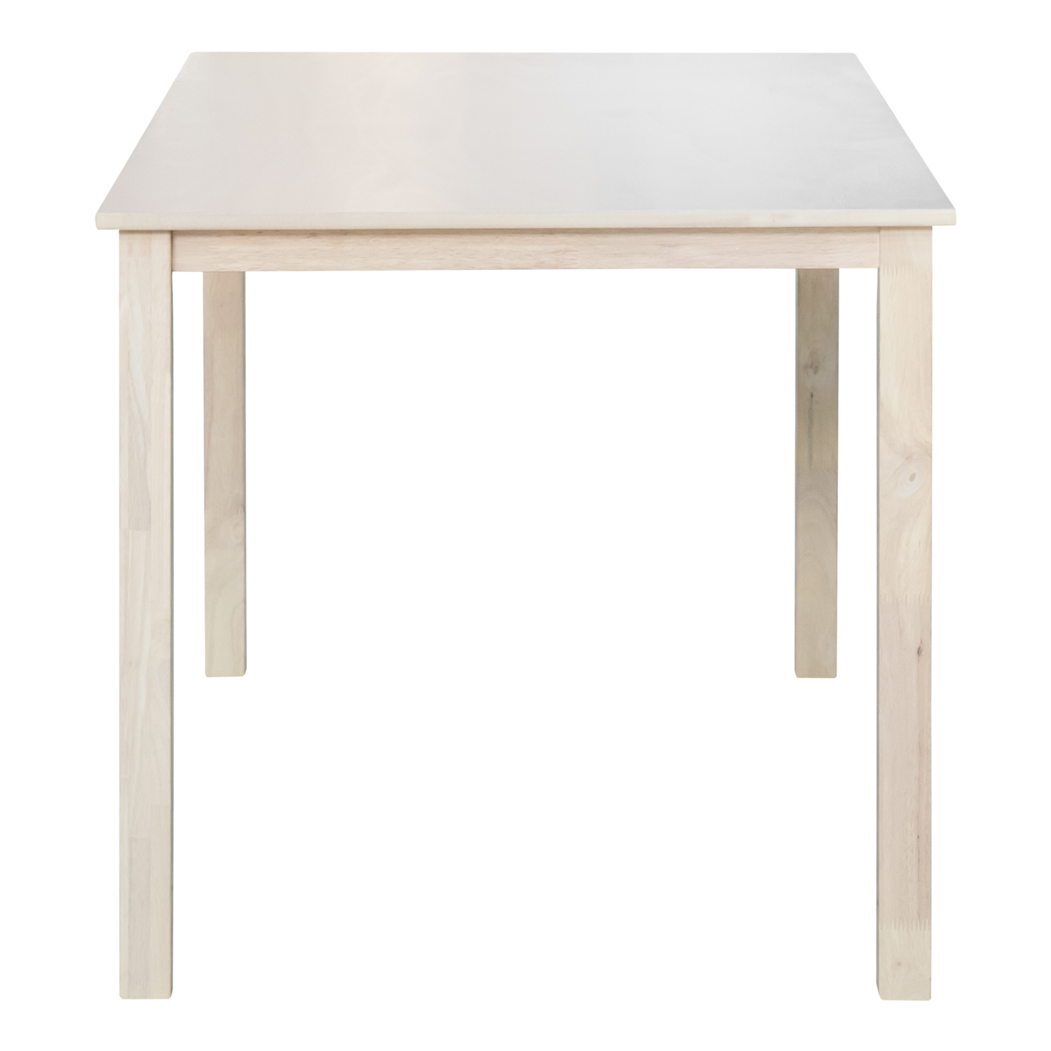 Комплект мебели: стол + 6 стульев №B1 (выбеленный/черный) (Малайзия)6