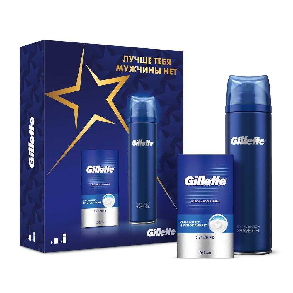 Подарочный набор "Gillette"12
