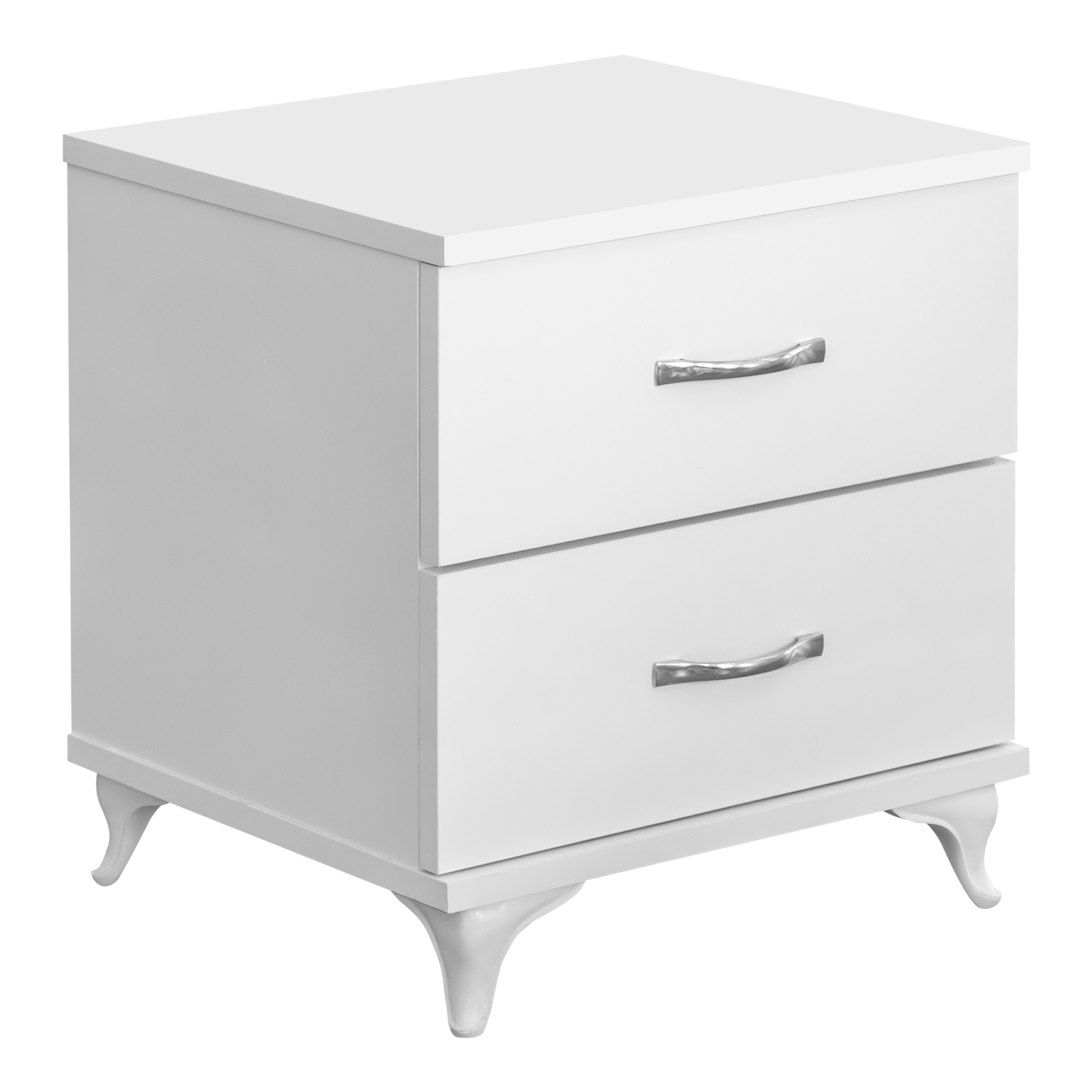 Тумба прикроватная "2" (450*390*475 мм.) (белый) (Вeyaz)