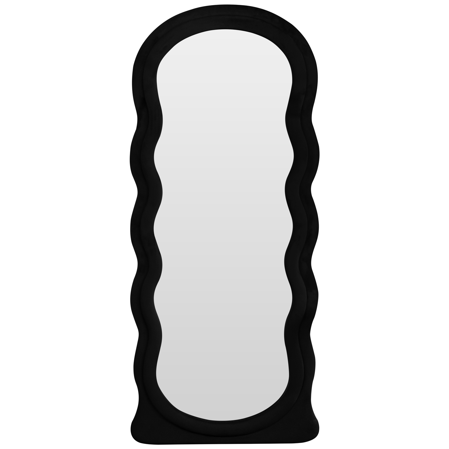Зеркало №A1-180 (черный) (ВИ)0