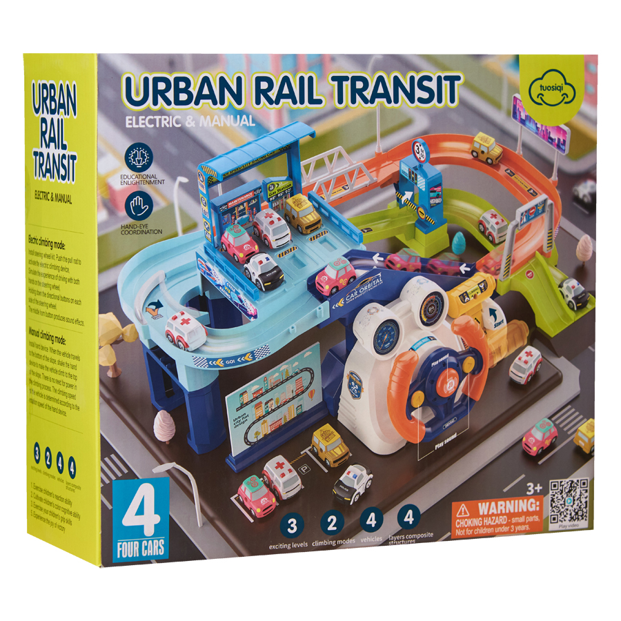 Игровой набор "Парковка с рулем" №HW22075791 (ВИ)