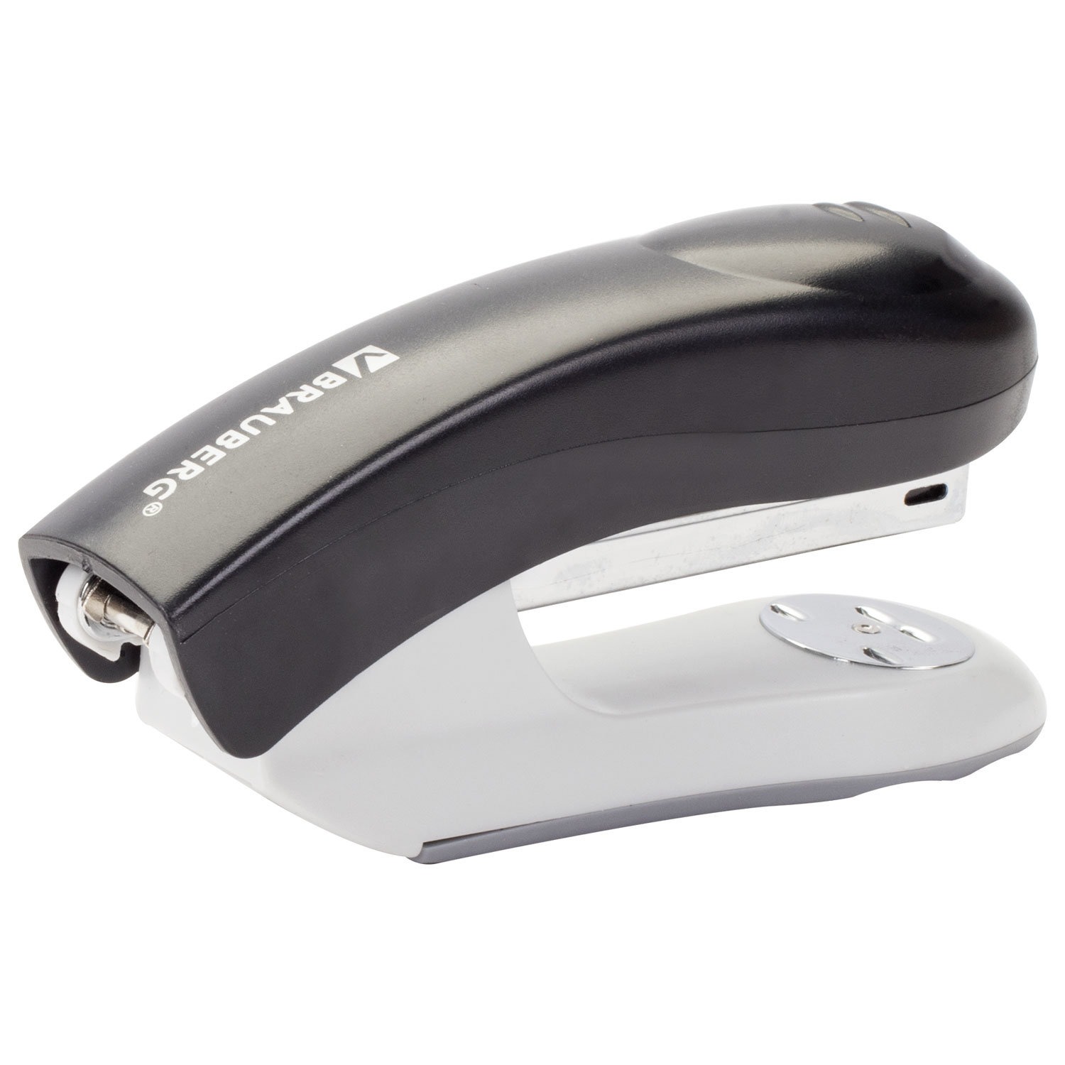Степлер №24/6, 26/6 BRAUBERG "Original", до 25 листов, черный, 2225331