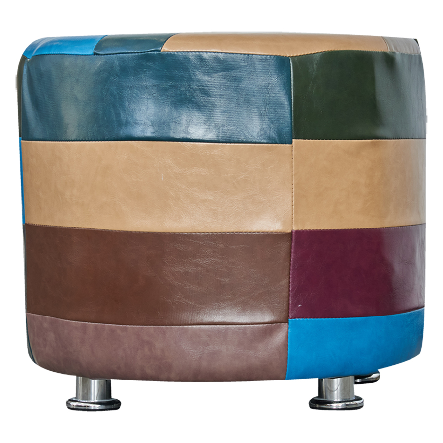 Пуфик "d50" (пэчворк)1