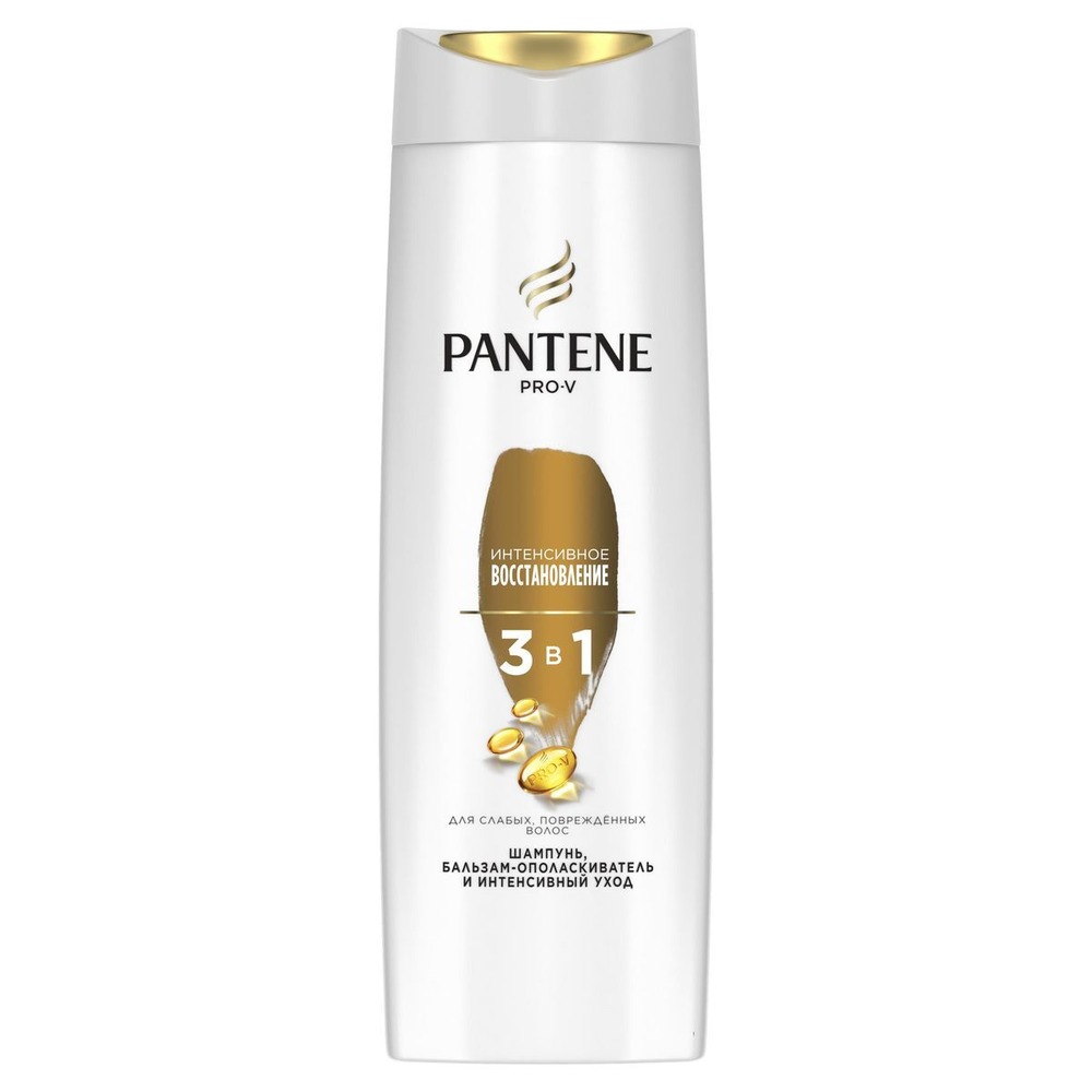 Шампунь "Pantene Pro-V" 3 в 1, 360 мл.4