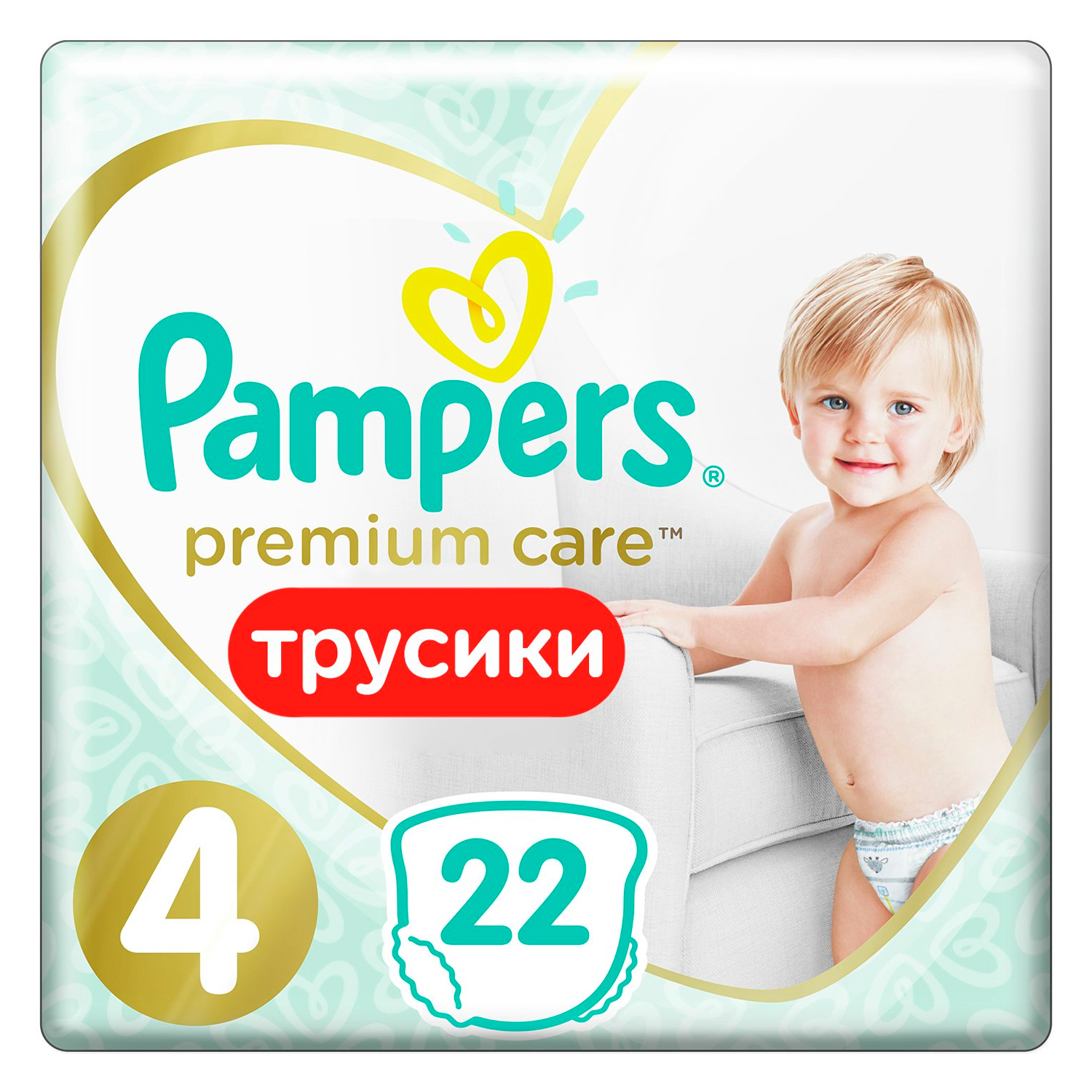 Подгузники-трусики Pampers Premium Care Pants 22 шт.