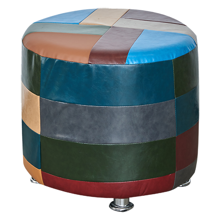 Пуфик "d50" (пэчворк)3