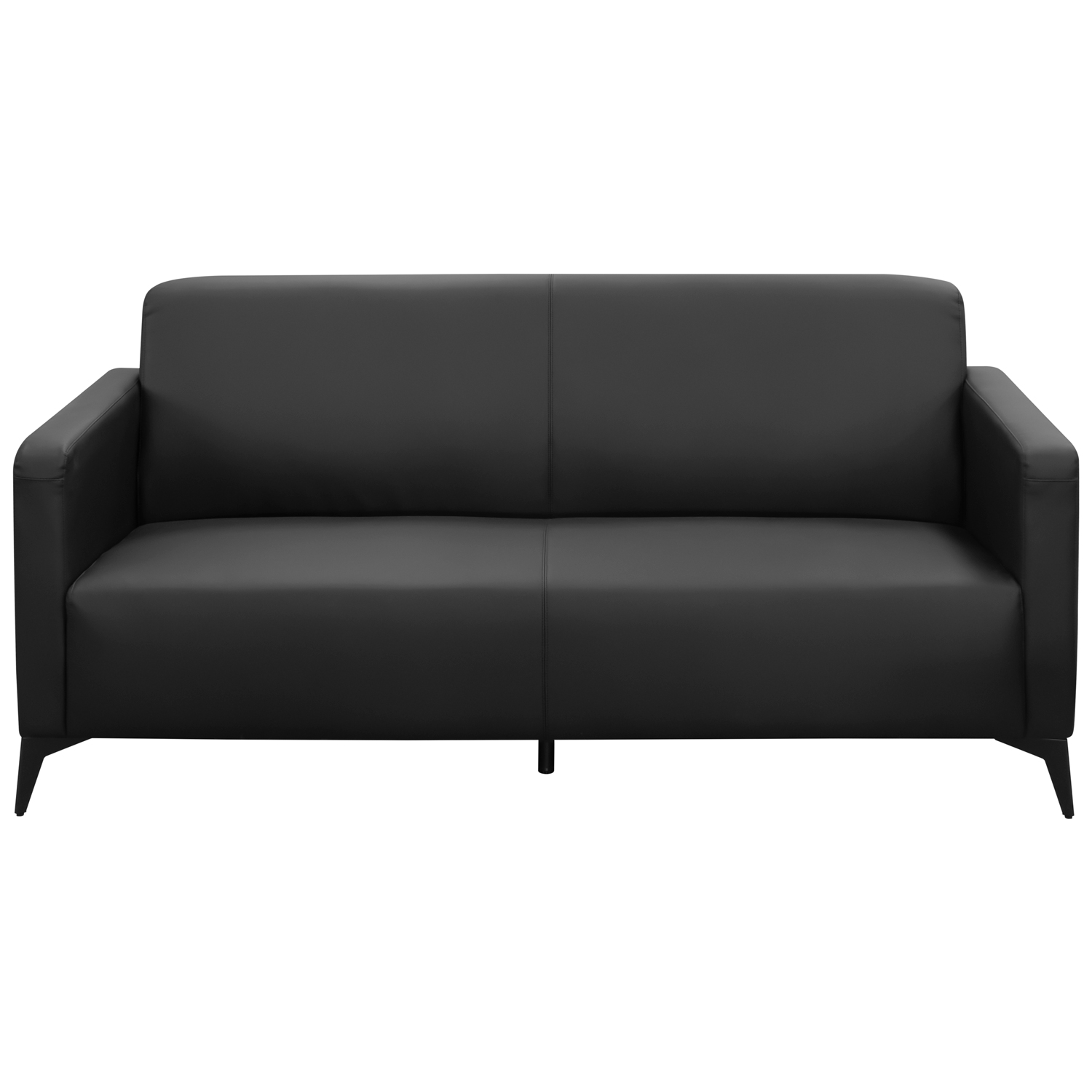 Диван офисный SOFA-02 (чёрный) (ВИ)0