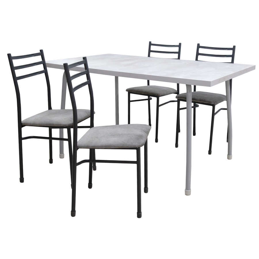 Комплект мебели "Паук Плюс": стол + 4 стула "Гектор"