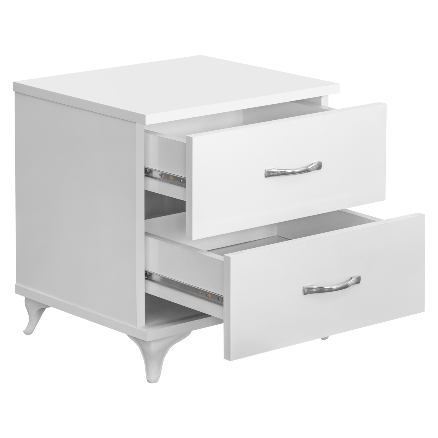 Тумба прикроватная "2" (450*390*475 мм.) (белый) (Вeyaz)2