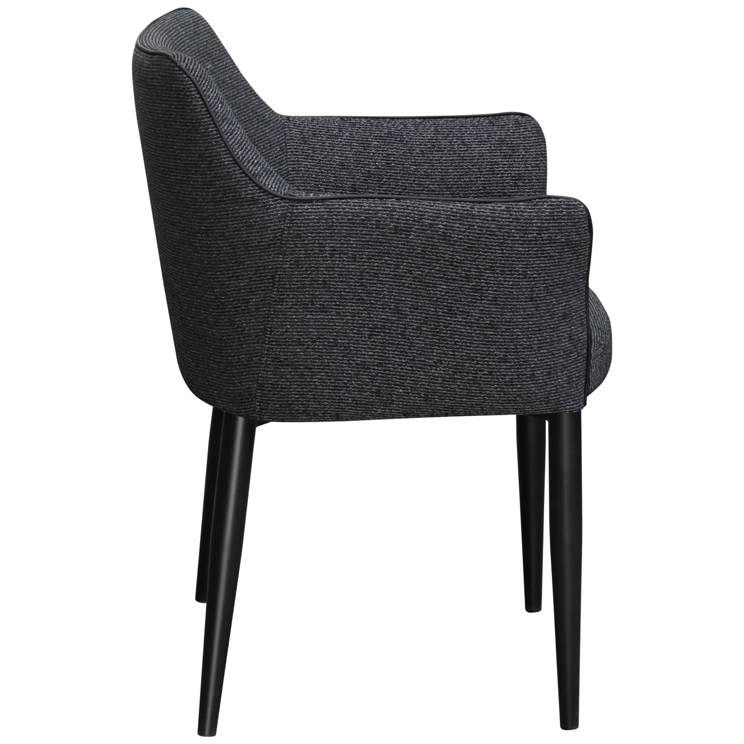 Стул DC-550 "Techno Fabric MJ23377-3" (серо-графитовый) (ВИ)1