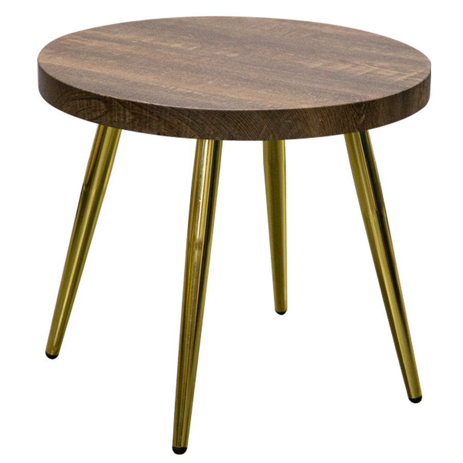 Стол журнальный "Джино" (диаметр 500 мм, толщина 40 мм, ножки DS-A 1401, DS-A 1502, DS-A 1408)
4