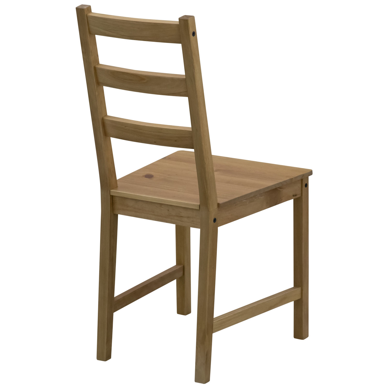 Столовый комплект от производителей IKEA: стол + 4 стула "Ladder Back" (коричневый) (ВИ)6