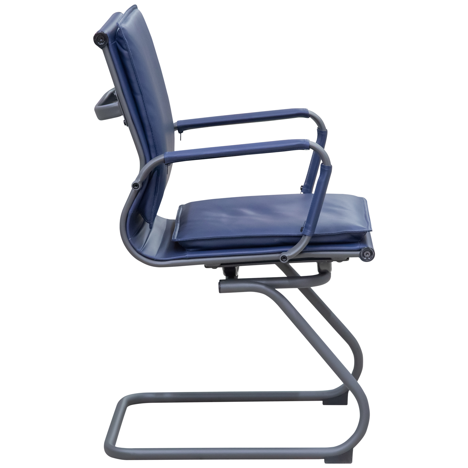 Стул №5729A-G (серый каркас, Тёмно-синий)1