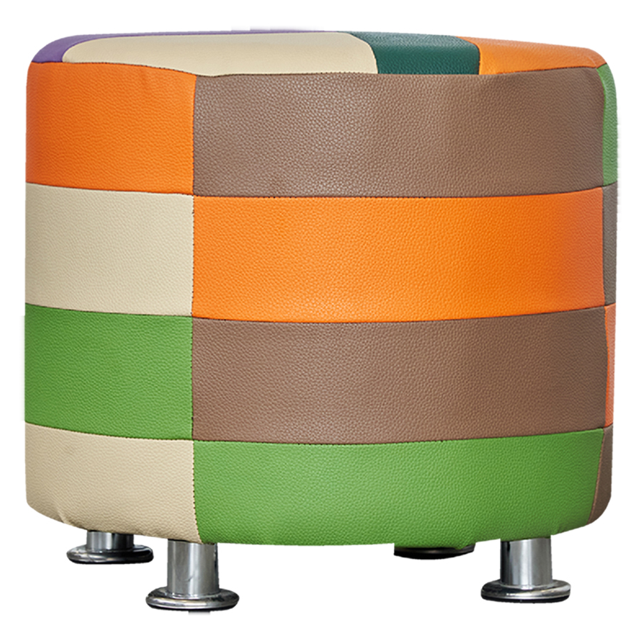 Пуфик "d50" (пэчворк)5