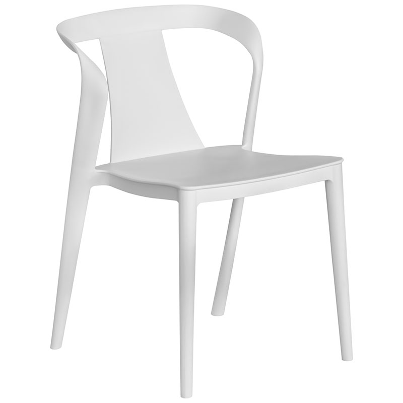 Стул пластиковый №SL-7083 (белый)