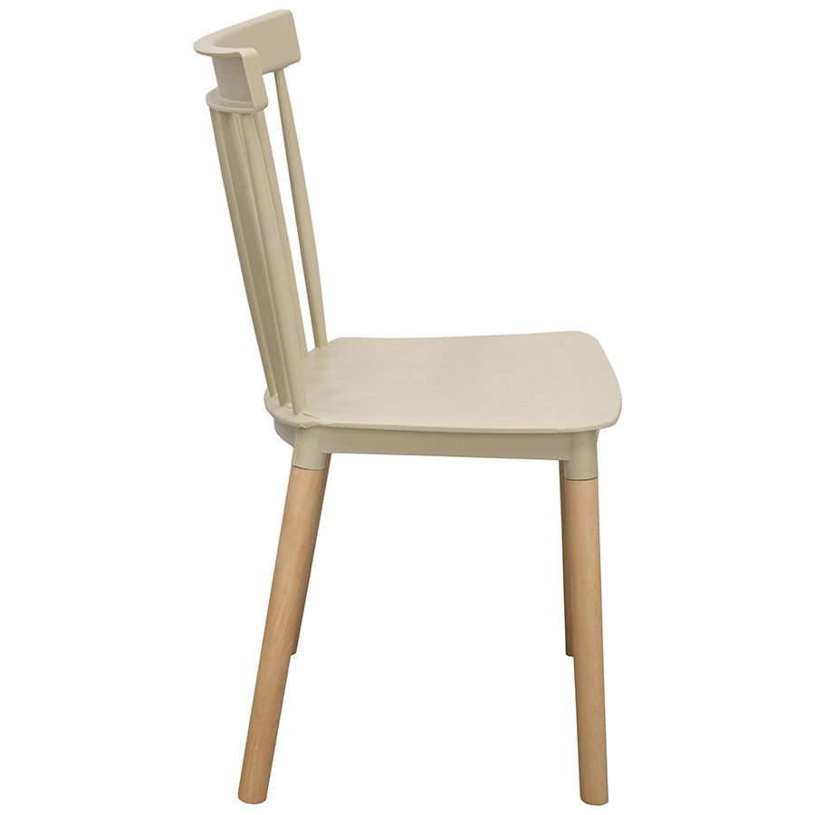 Стул №C14 пластиковый (коричневый)1