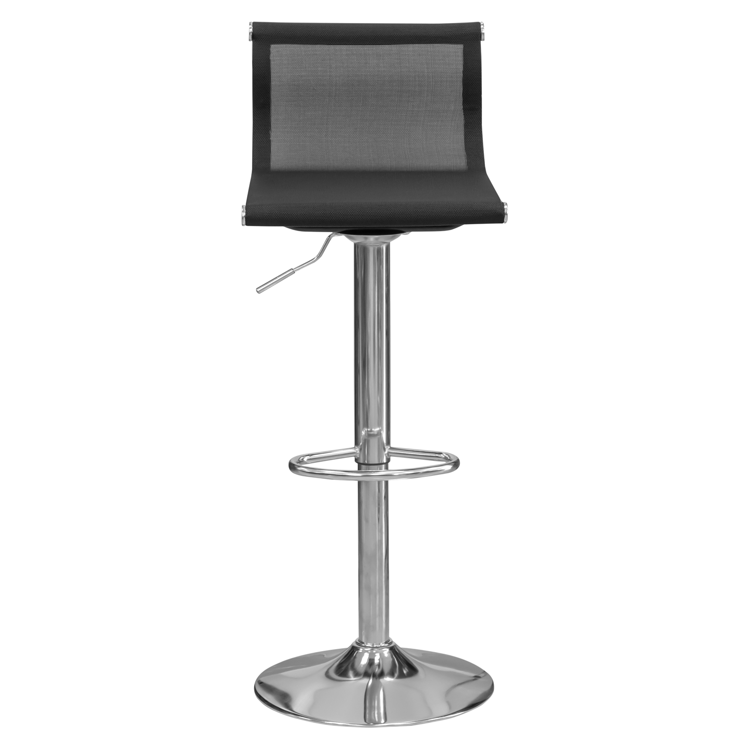 Стул барный (сетка) (чёрный)0